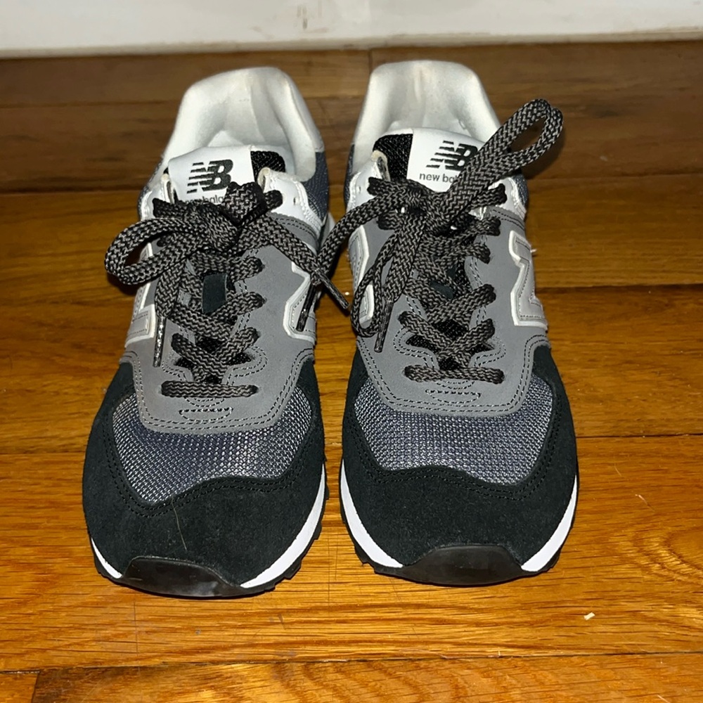 New balances 574 black white grey women’s women’s 7.5